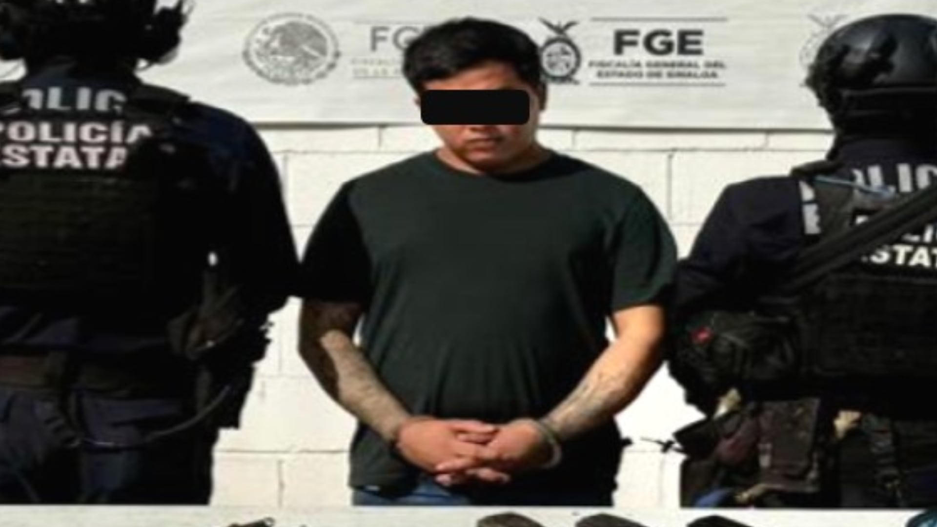 Fue capturado el pasado sábado 17 de octubre. Crédito: Defensa