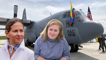 La Fuerza Aérea Colombiana designó a comandante para la inspección de vuelos de Verónica Alcocer tras denuncias de Eva Ferrer sobre presunto tráfico de drogas - crédito FAC/Verónica Alcocer/FacebooK