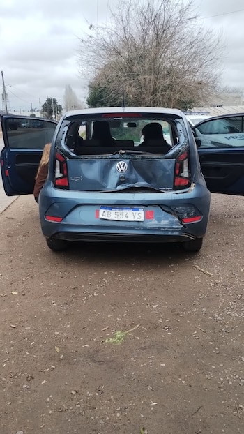 Choque en La Plata