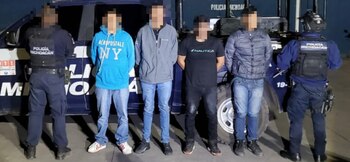 Los detenidos fueron trasladados a