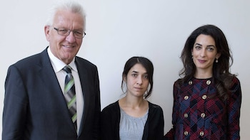 Nadia Murad vive en Alemania.