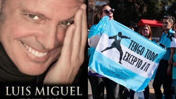 Luis Miguel arribó a Buenos