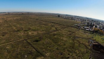 Hoy, el predio de Guernica