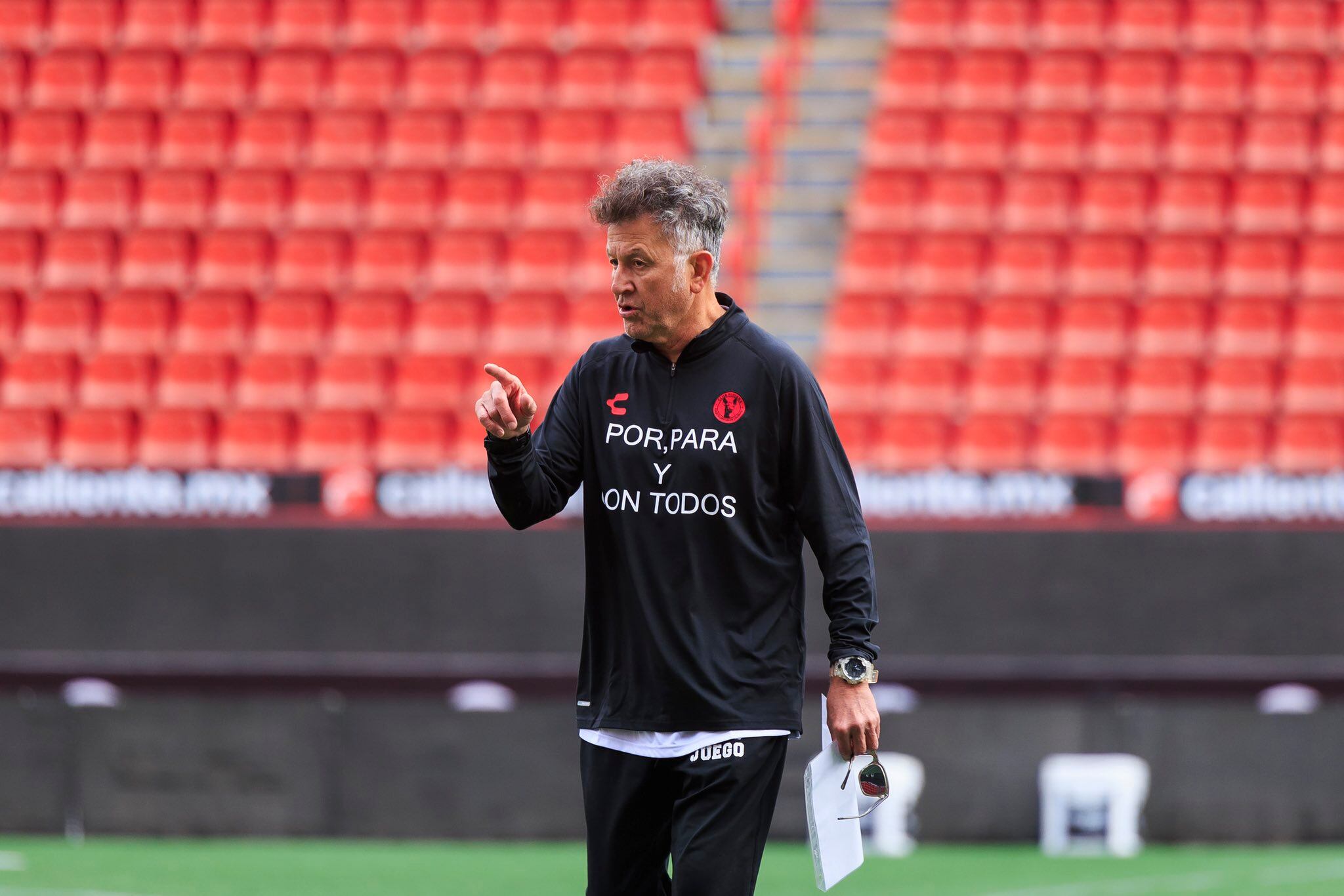 Juan Carlos Osorio dirigió 34 partidos con Xolos de Tijuana, con 12 victorias, seis empates y 16 derrotas - crédito Xolos de Tijuana