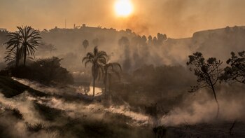 Los vientos de Santa Ana: