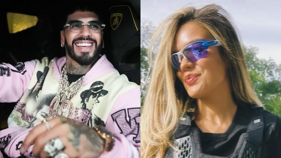 Anuel AA y Karol G protagonizaron una de las parejas más mediáticas de la música urbana hasta su ruptura en 2021 - crédito @anuel y @karolg/Instagram