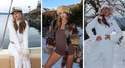 Julieta Poggio deslumbró en la nieve de Bariloche: sus mejores fotos