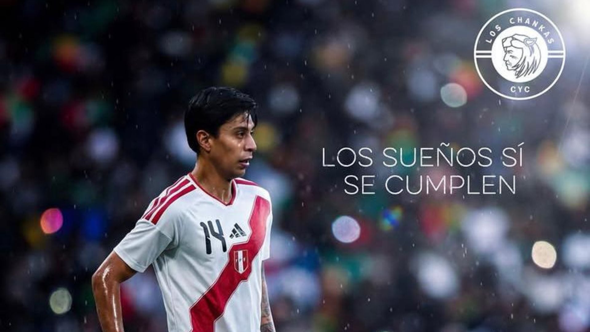 Adrián Quiroz cumplió su sueño de vida. - Crédito: Los Chankas