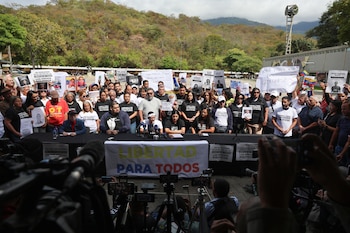 Madres de presos políticos en