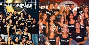 Así lucían los primeros participantes