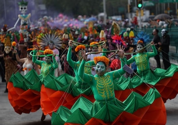 Desfile de Día de Muertos, CDMX, 01 noviembre 2025