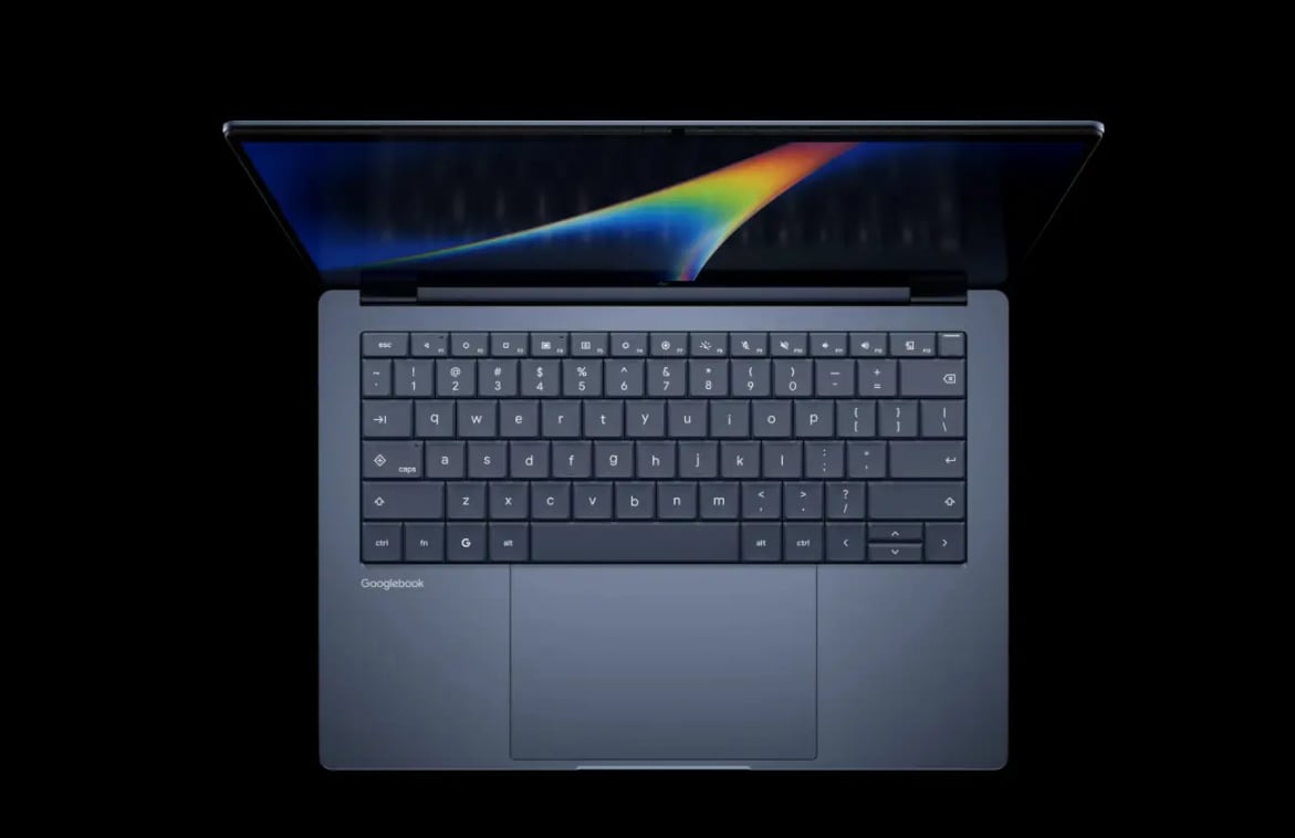 Google presentó los primeros Googlebook, una nueva categoría de portátiles con la que busca competir en el mercado de equipos premium. (Google)
