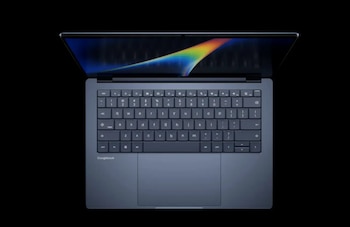 Google presentó los primeros Googlebook, una nueva categoría de portátiles con la que busca competir en el mercado de equipos premium. (Google)
