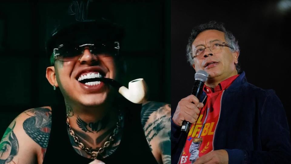 Westcol entrevistará a Gustavo Petro en la Casa de Nariño y llevará la polémica pregunta de Blessd en vivo por Kick - crédito @westcol/Instagram y Europa Press