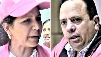 Karina y Rodolfo Marco de