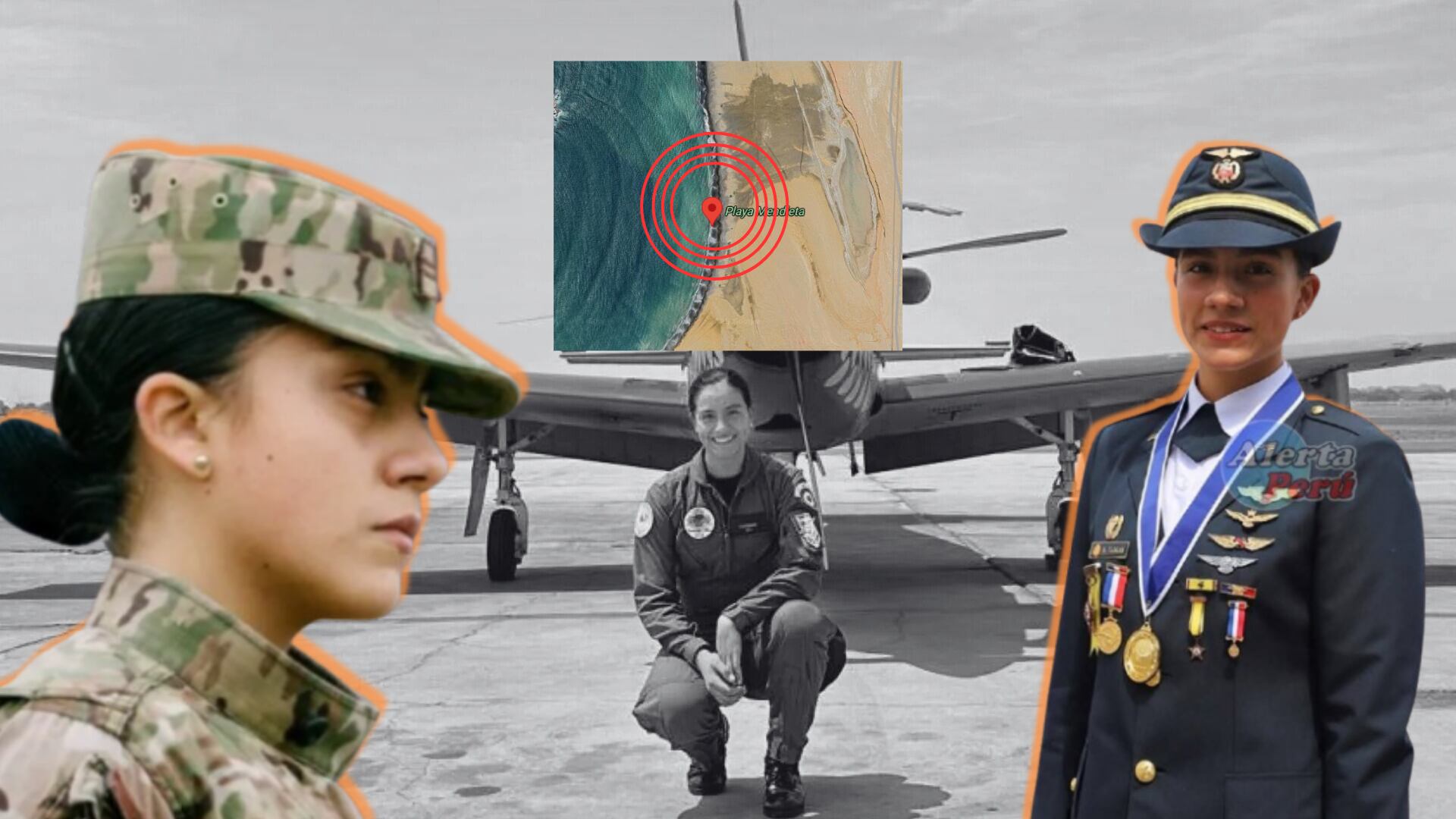Tras 16 días, se halló el cuerpo de la piloto Ashley Vargas. (Foto: Infobae Perú / Composición)