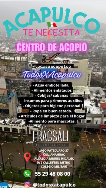 Laura Spoya pide ayuda para