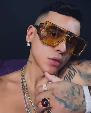 El artista envió un mensaje