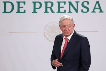 El presidente de México, Andrés