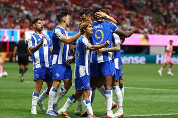 El festejo de Porto por