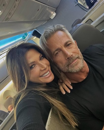 Catherine Fulop y una imagen