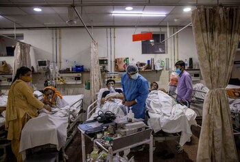 La India registró 46.617 casos de COVID-19 en las últimas 24 horas (FOTO: REUTERS)