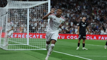 Goleada blanca con ‘hat-trick’ de Mbappé: Real Madrid (4) - Real Sociedad (1)