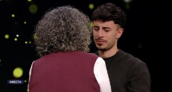 Reencuentro de Juanpi y su madre en 'GH Dúo' (Mediaset)