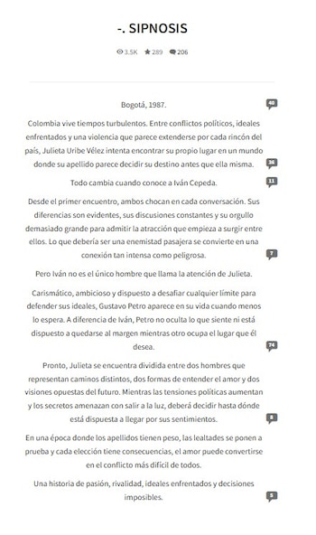 La historia presenta una versión ficticia de Iván Cepeda como estudiante universitario que desarrolla una relación marcada por debates políticos y tensiones románticas - crédito @alliesoulss/Wattpad