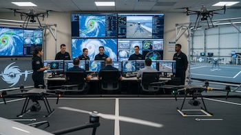 Florida inicia la preparación para huracanes con un simulacro impulsado por inteligencia artificial y drones