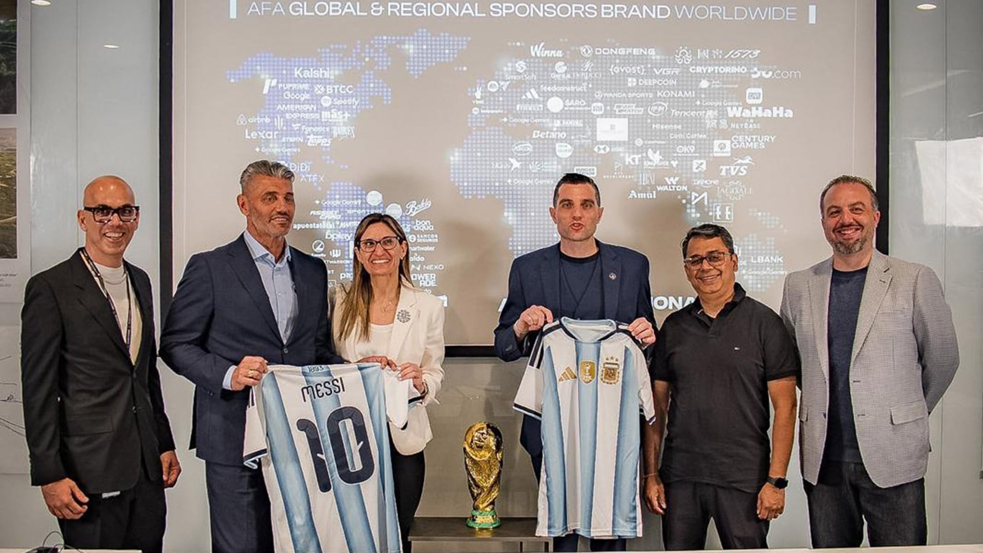 La AFA busca fortalecer su posicionamiento de marca con varios eventos en Nueva York en la previa de la final del Mundial