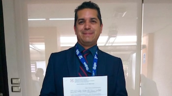 El reportero está en instancias