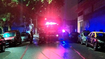 El incendio se originó esta