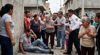 La presencia de una menor de 10 años provocó indignación entre quienes presenciaron el incidente.