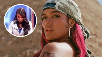 La cantante colombiana vivió un incómodo momento en Venezuela. Fotos: Captura de pantalla (@luiismendezv) / @karolg (Instagram)