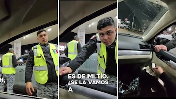 Agente federal es exhibido por