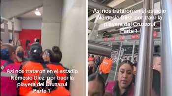 Aficionada de Cruz Azul denuncian