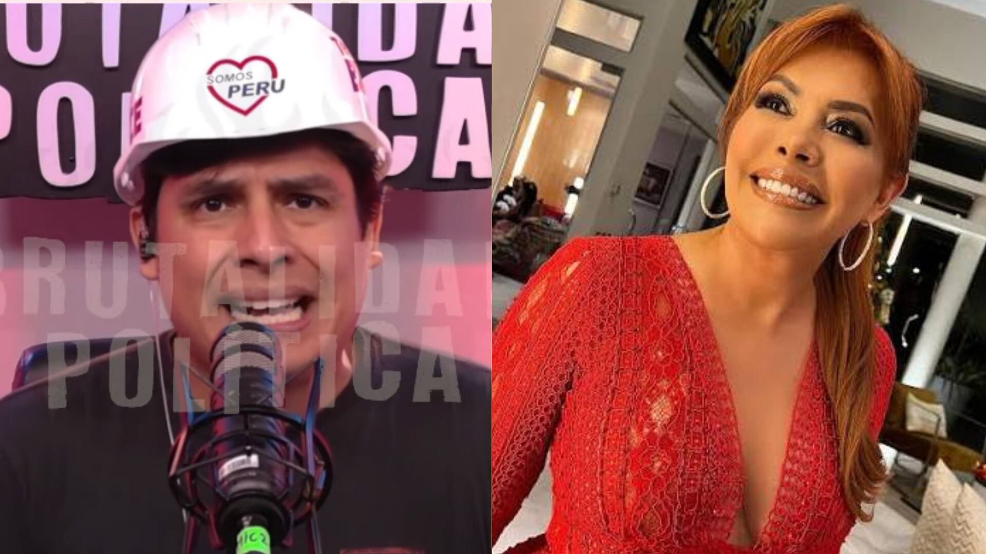 Curwen amenaza con responderle a Magaly Medina tras el ampay de su novia Carla Campos: “Te has equivocado conmigo”