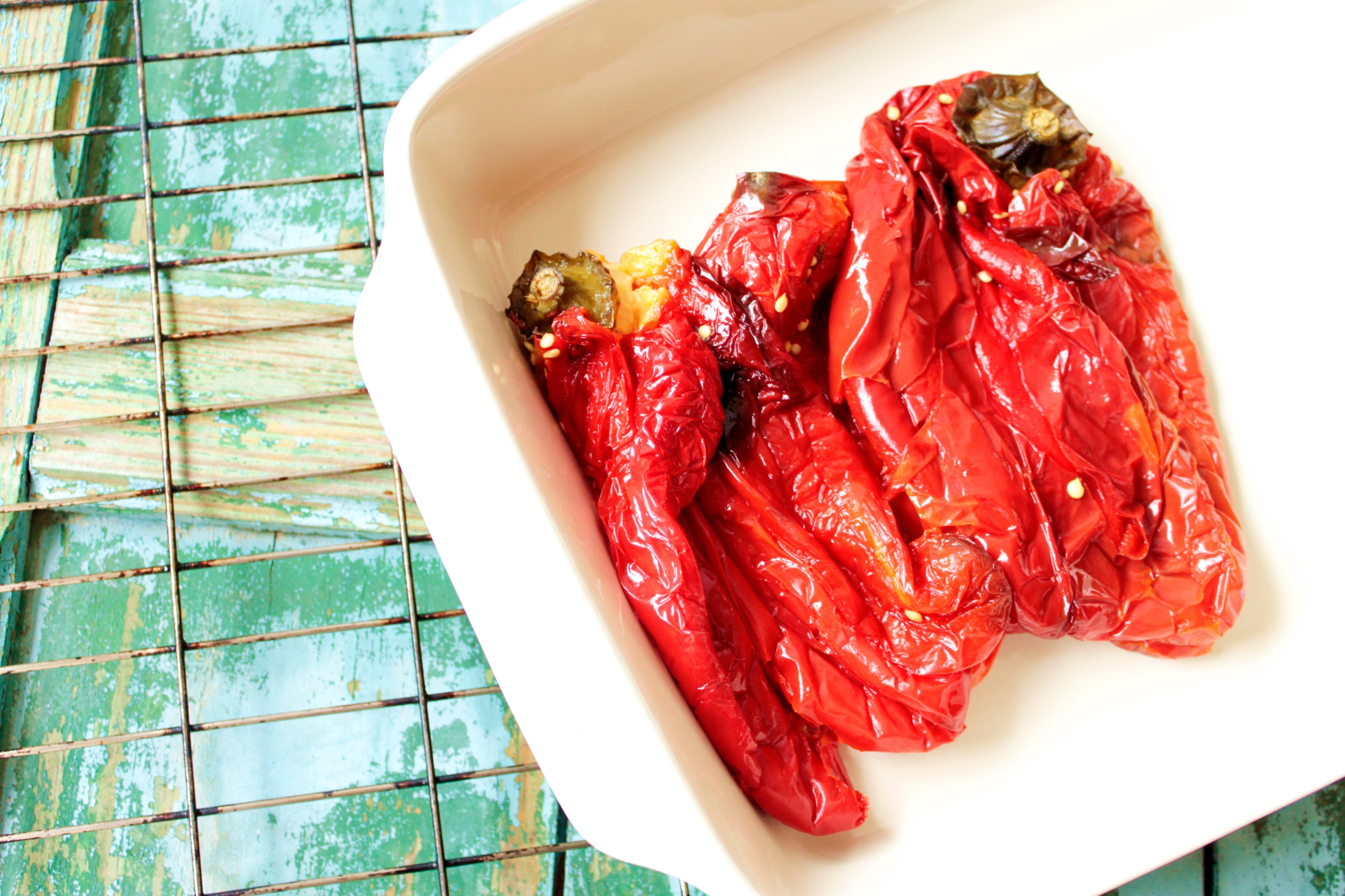 Los pimientos asados reducen su aporte de vitamina C. (Adobe Stock)