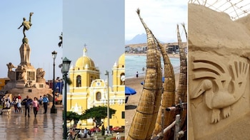 Trujillo cuenta con gran riqueza cultural que lo posicionan como uno de los principales centros turísticos del país. (composición/ Infobae)