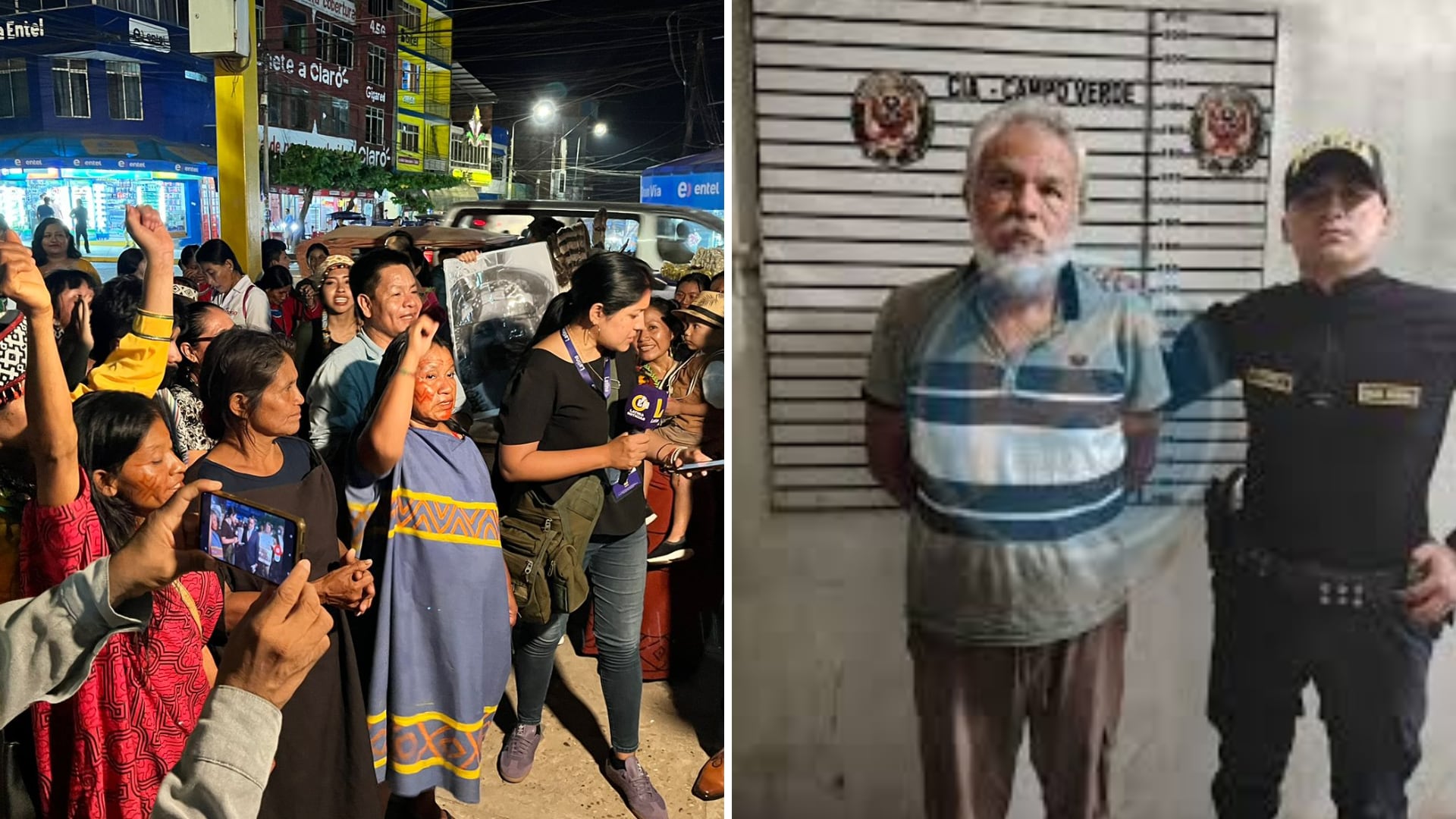 Capturan en Perú a empresario prófugo por asesinato de líderes indígenas
