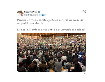 Gustavo Petro-Paro Unal-Colombia