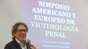 Germán Garavano, antigo Ministro da Justiça e dos Direitos Humanos, participou no Primeiro Simpósio Americano e Europeu sobre Vitimologia do Crime.