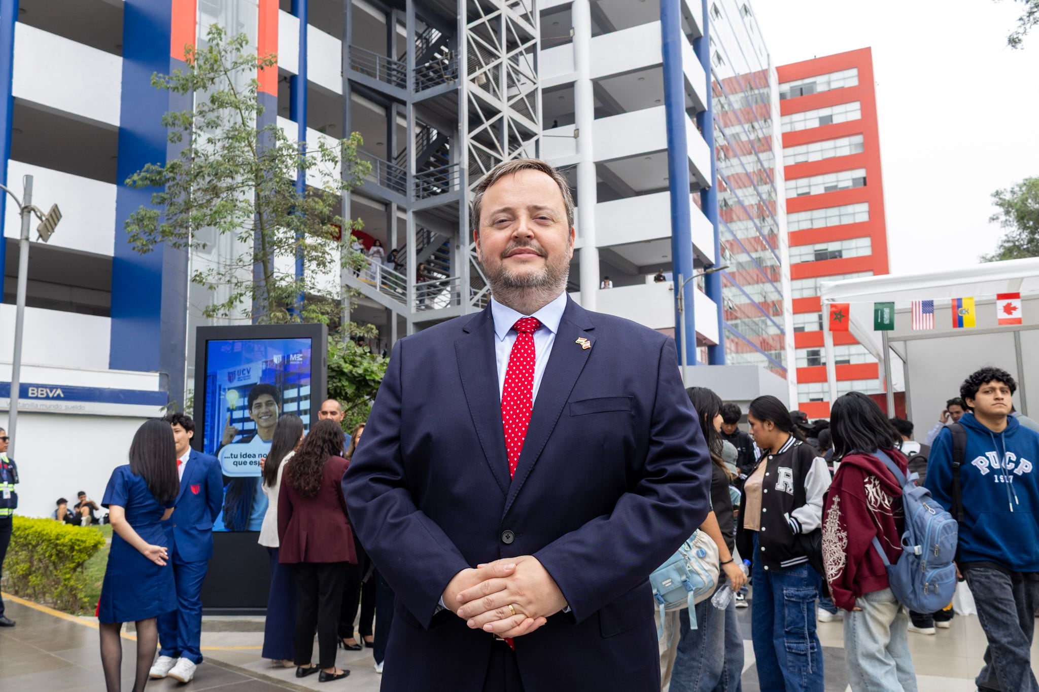 András Beck, embajador de Hungría en el Perú. Foto: Infobae Perú