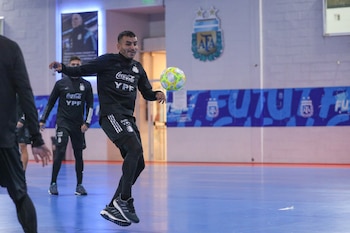 entrenamiento de la Selección Argentina