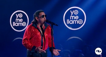 El artista sorprendió con su similitud - crédito Emisión Yo me llamo / Caracol Televisión