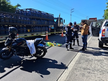 Un agente de la Policía