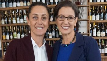 Sheinbaum se reunió en 2018