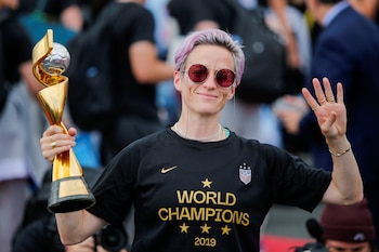 Megan Rapinoe ha expuesto las