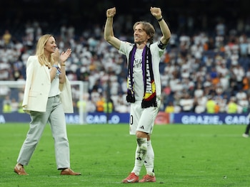 Modric se despidió del Real